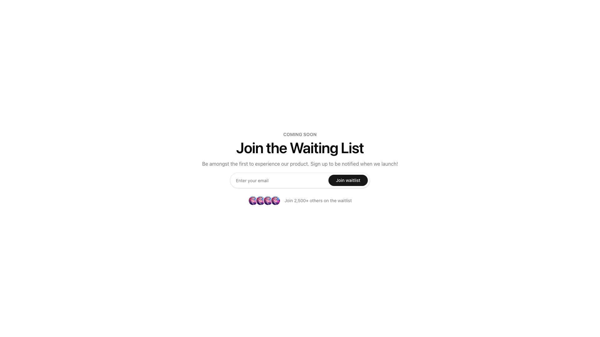Waitlist 01